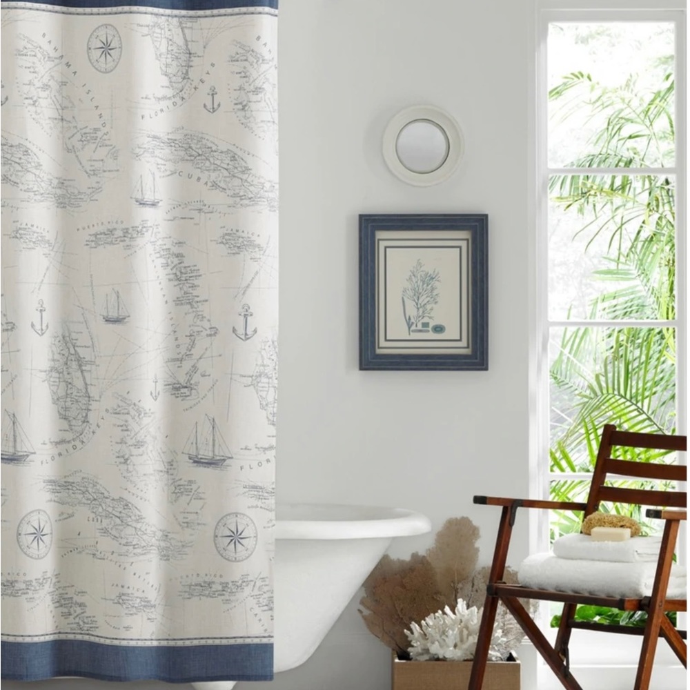 Tommy Bahama shower curtain